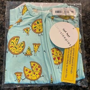 Little Sleepies Pizza Pals Shorty NIB
